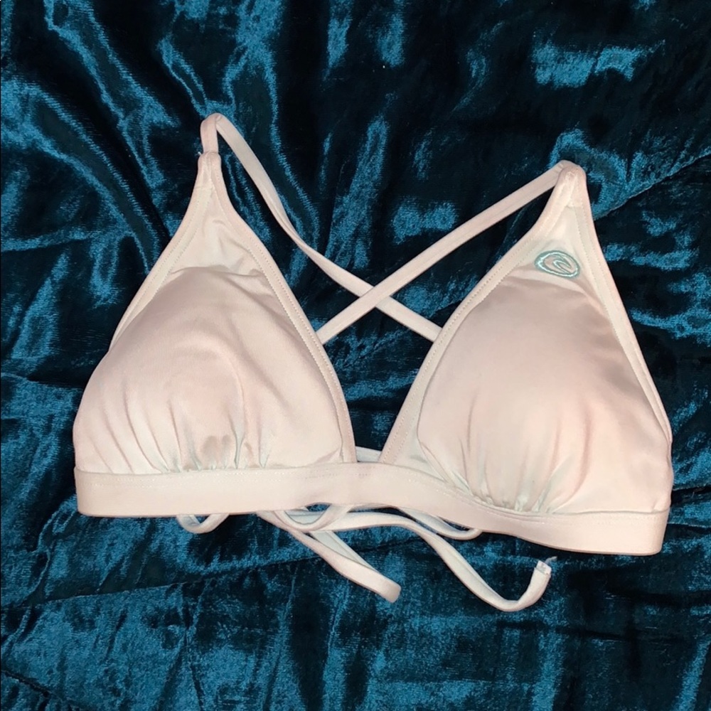 ONEILL pale green bikini top